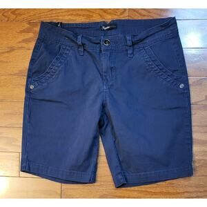 Supplies Womens Dark Blue Shorts Size 8 (31") Chino Casual